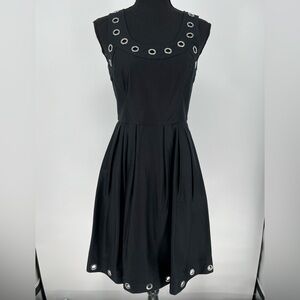 Calvin Klein NWOT black‎ fit and flare dress